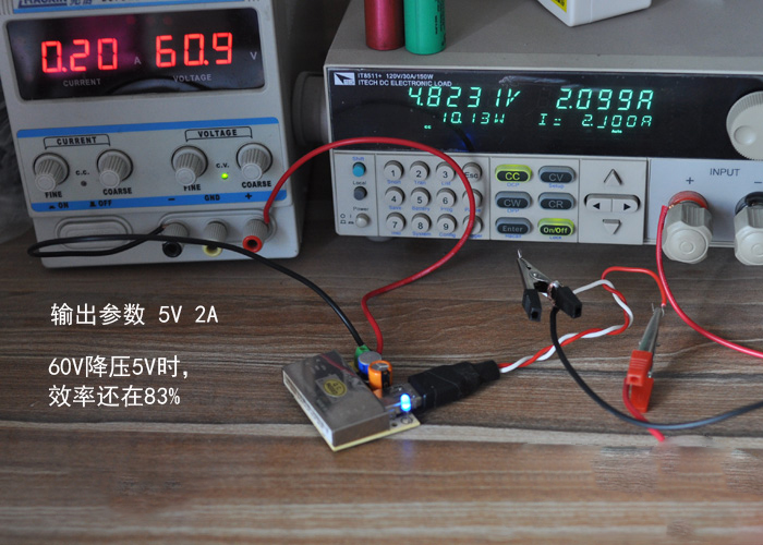 DC-DC 电动车60V 48v转5v USB降压模块 降压器 DC隔离电源模块 DC-DC 电动车60V 48v转5v USB降压模块 降压器 DC隔离电源模块