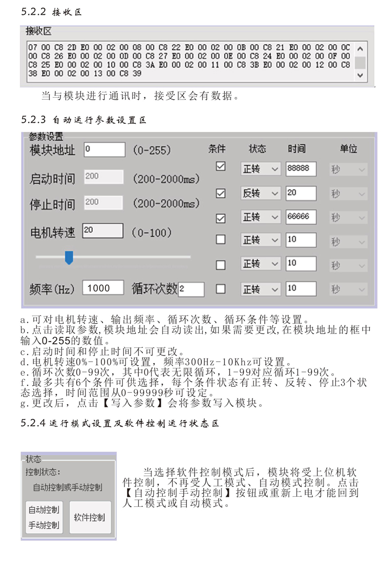 12v24V直流电机调速器 变频变速正反转控制器驱动板 可通信上位机