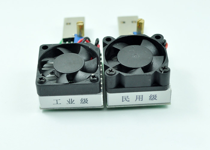 USB直流电子负载模块 可调15W老化模块 1A2A3A老化电阻 USB放电器
