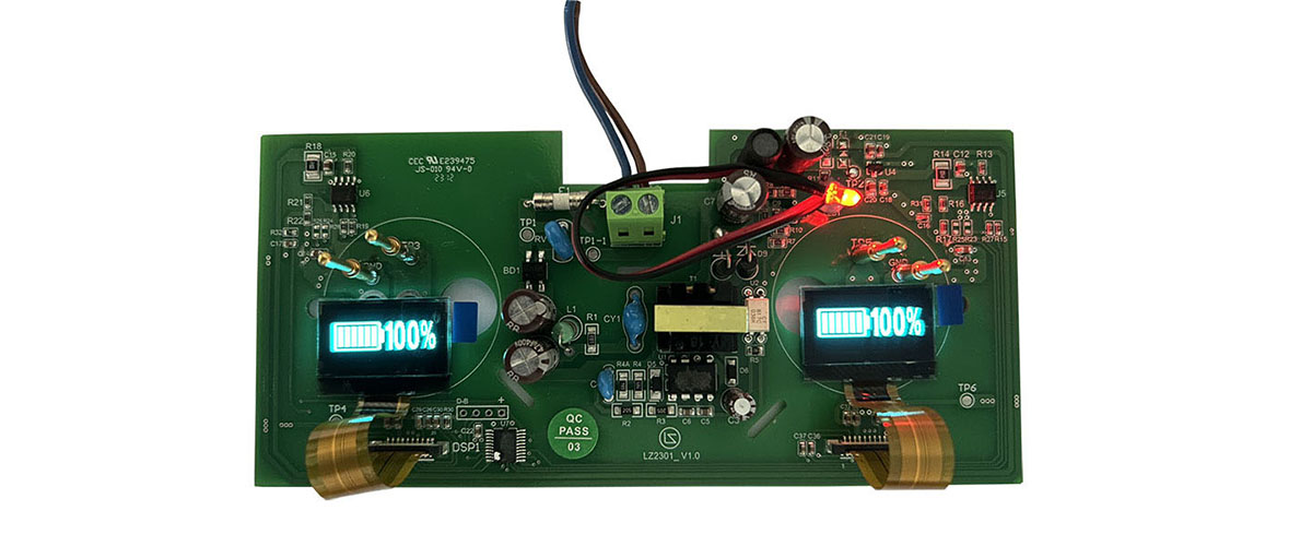 SCM development, scheme development, intelligent product development, PCBA customization development, product development Battery Charger With Oled Electrical