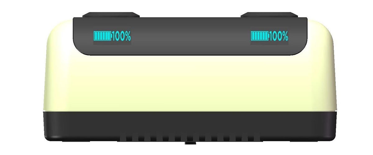 Battery Charger With Oled Electrical