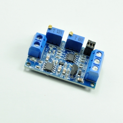 电流转电压模块0 4-20mA转0-3.3V5V 0-10V电压变送器 信号转换