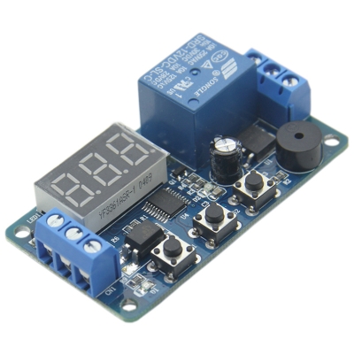12v多功能定时5V继电器控制板方案开发设计 继电器电路线路控制板